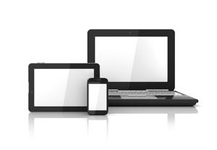 Site web pour ordinateur, tablette et smartphone